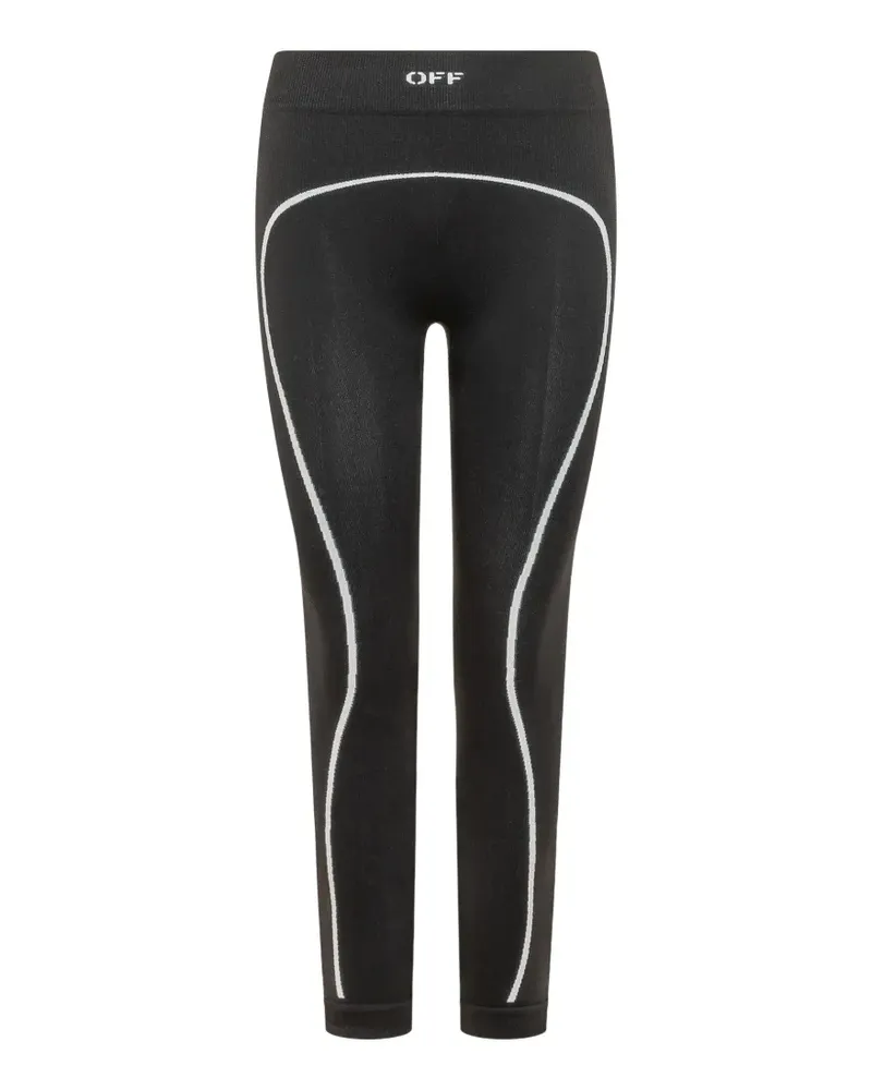 OFF-WHITE seamless leggings - Schwarz Schwarz