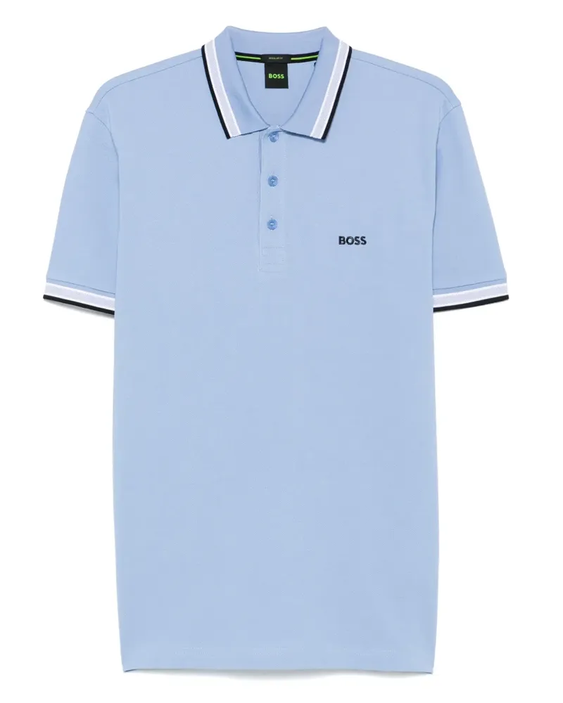 HUGO BOSS Paddy Poloshirt - Blau Blau