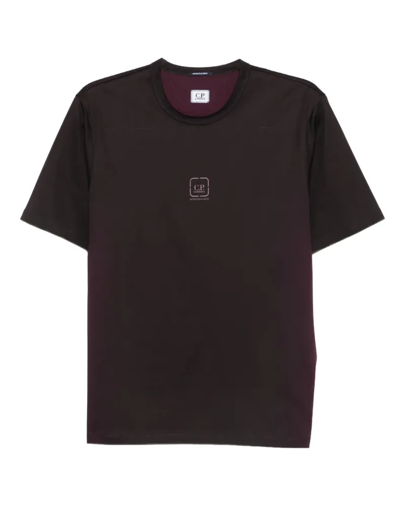 C.P. Company Metropolis Series T-Shirt mit Logo-Print - Violett Violett