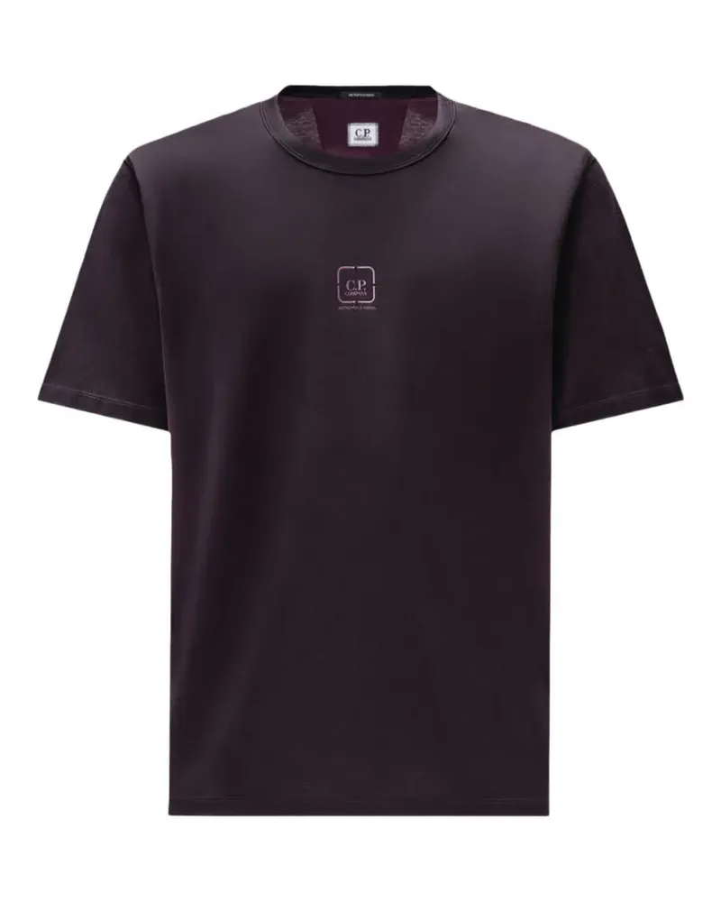 C.P. Company Metropolis Series T-Shirt mit Logo-Print - Violett Violett