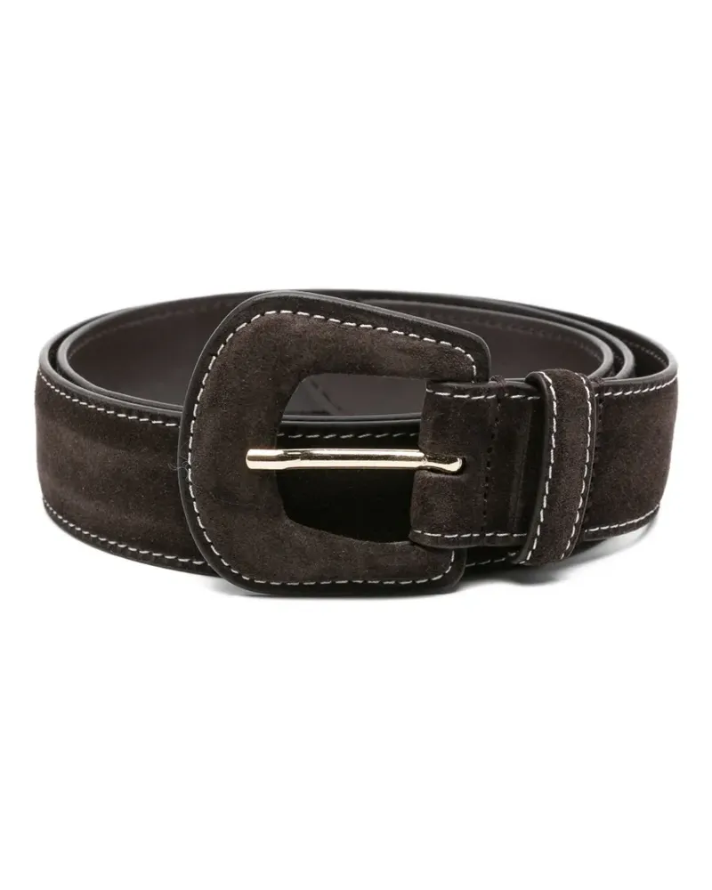 Maje Gürtel aus Wildleder - Braun Braun