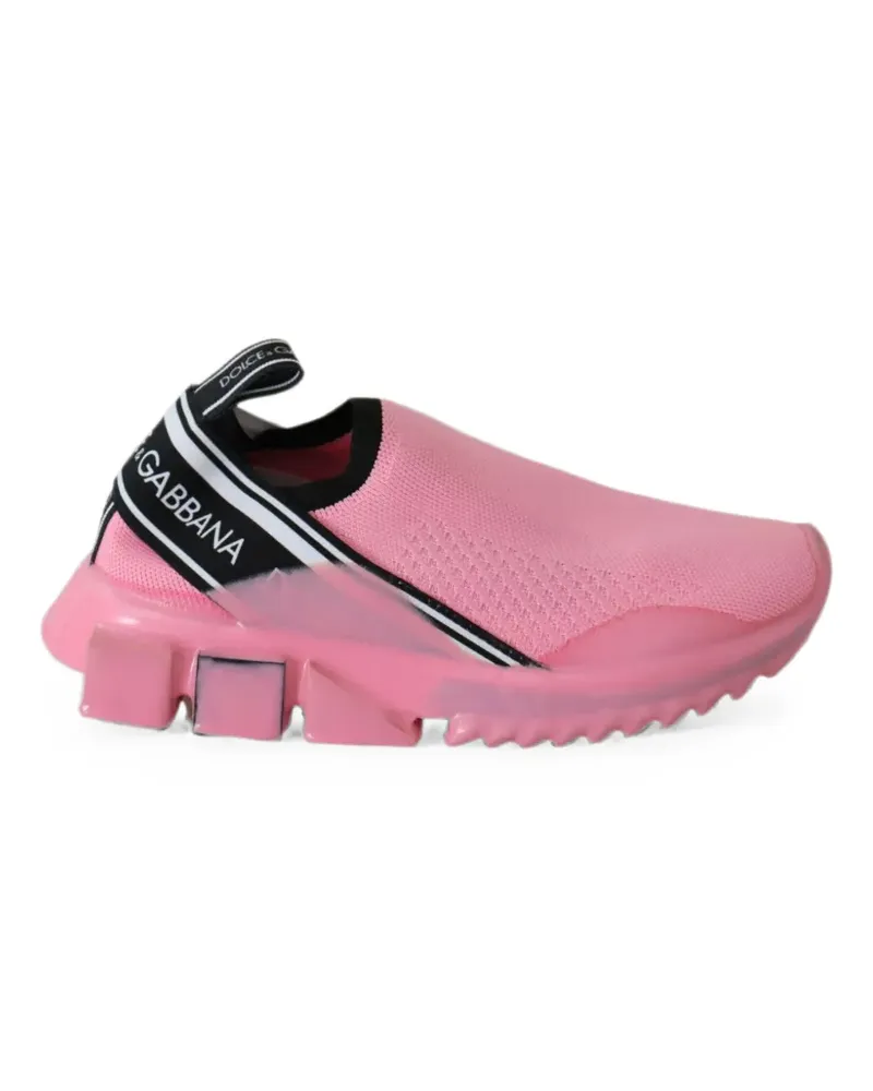 Dolce & Gabbana Sorrento Slip-On-Sneakers - Rosa Rosa