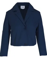 Akris Klassische Cropped-Jacke Blau