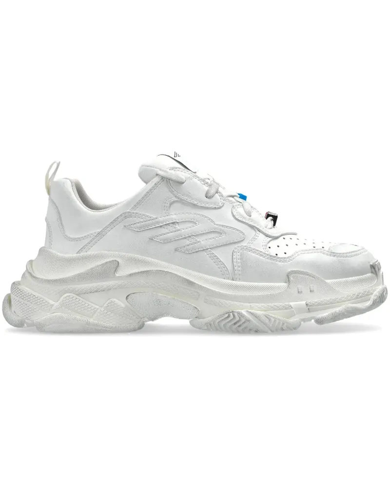 Balenciaga Triple S Sneakers mit Perlen - Weiß Weiß