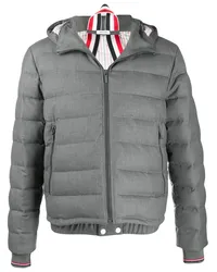 Thom Browne Super 120s Daunen-Skijacke Grau