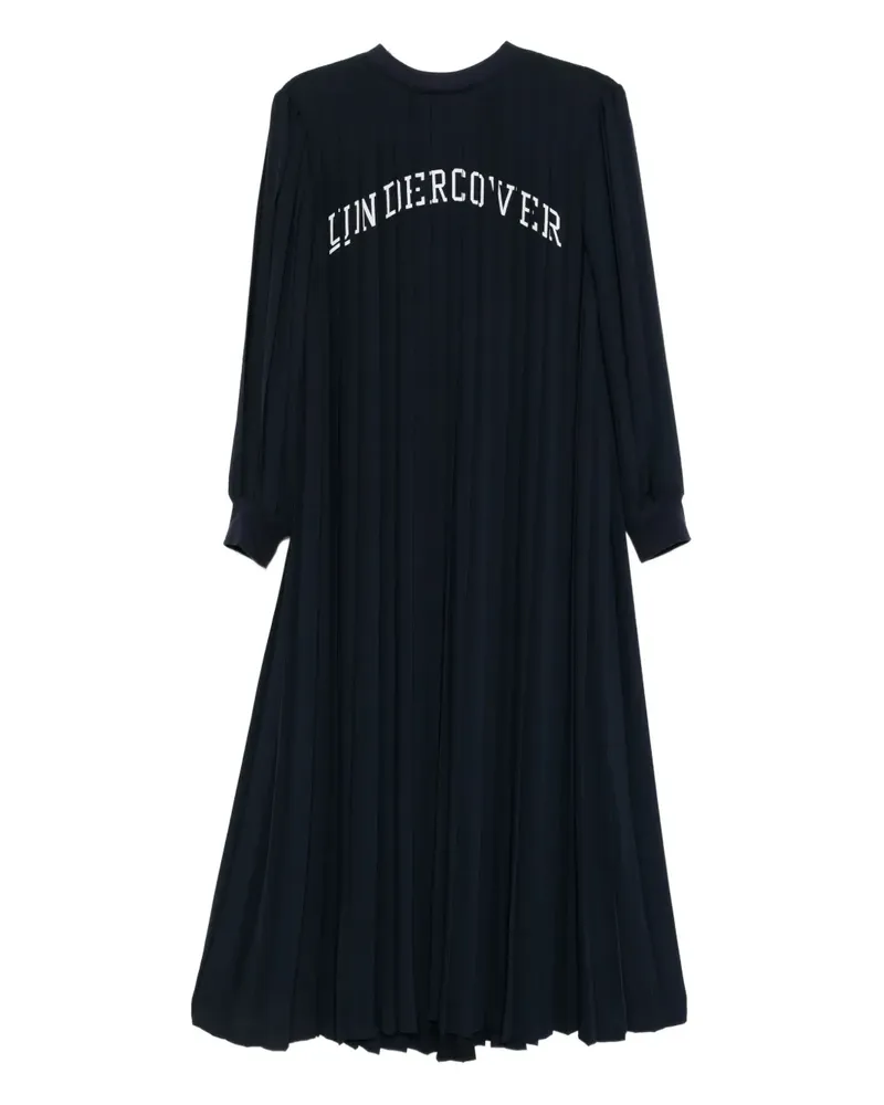 Undercover Kleid mit Falten - Blau Blau