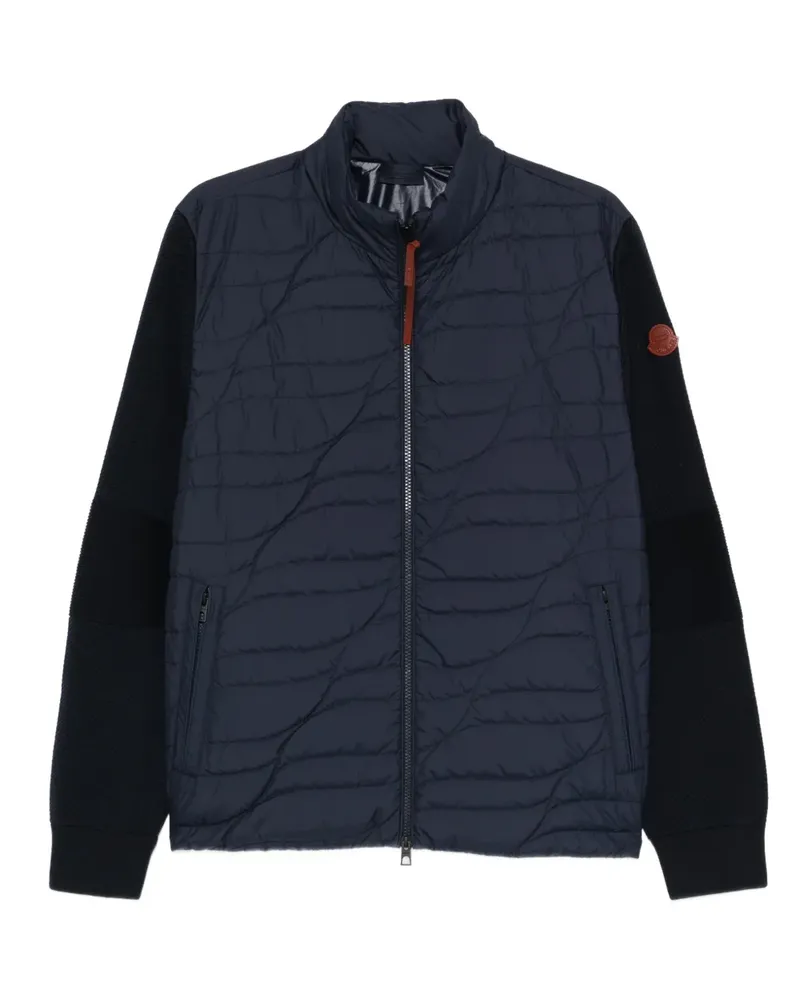 Moncler Gesteppte Jacke - Blau Blau