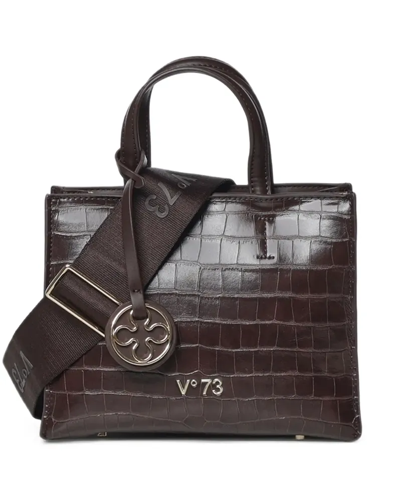 V°73 Klassische Handtasche - Braun Braun