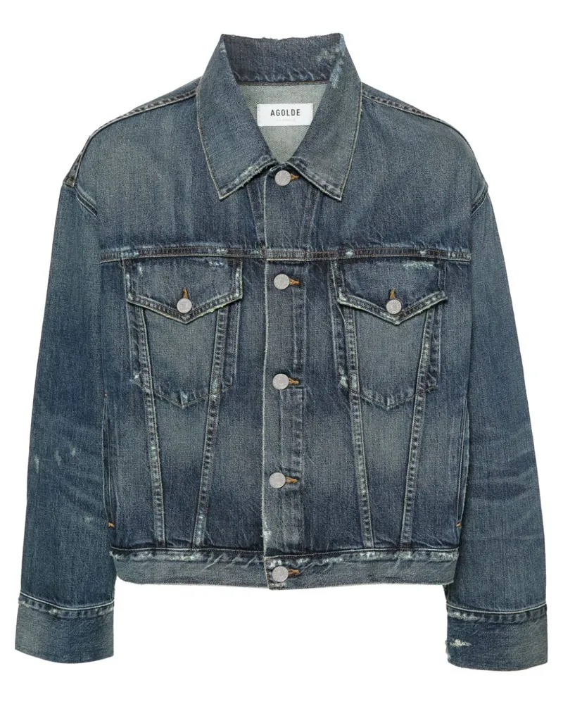 AGOLDE Dorian Jeansjacke - Blau Blau