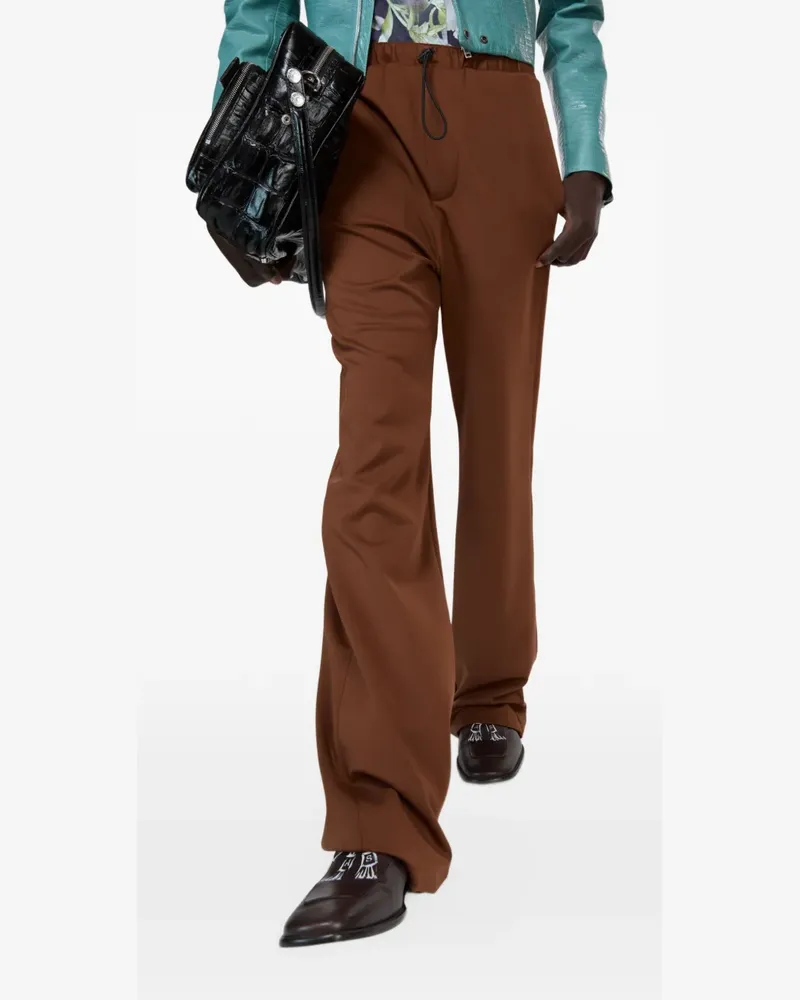 Acne Studios Hose aus Jersey - Braun Braun