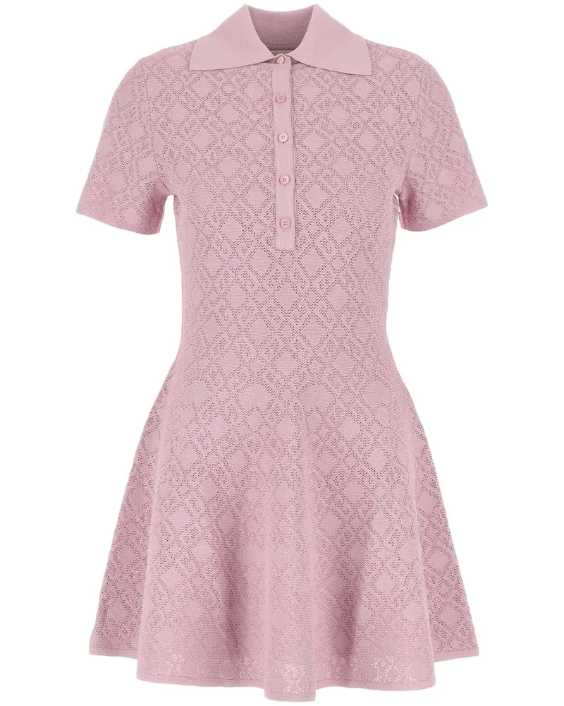 Givenchy Kleid aus Monogramm-Jacquard - Rosa Rosa