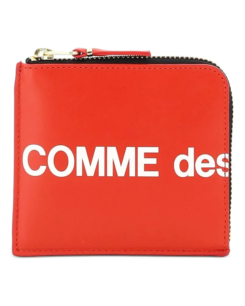 Comme des Garçons Portemonnaie mit Logo - Rot Rot