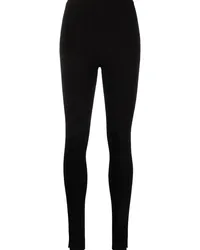 Totême Halbhohe Leggings Schwarz