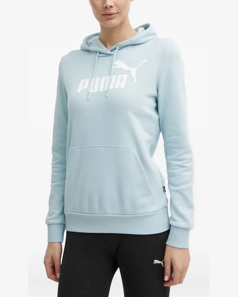 Puma Hoodie mit Logo-Print - Blau Blau