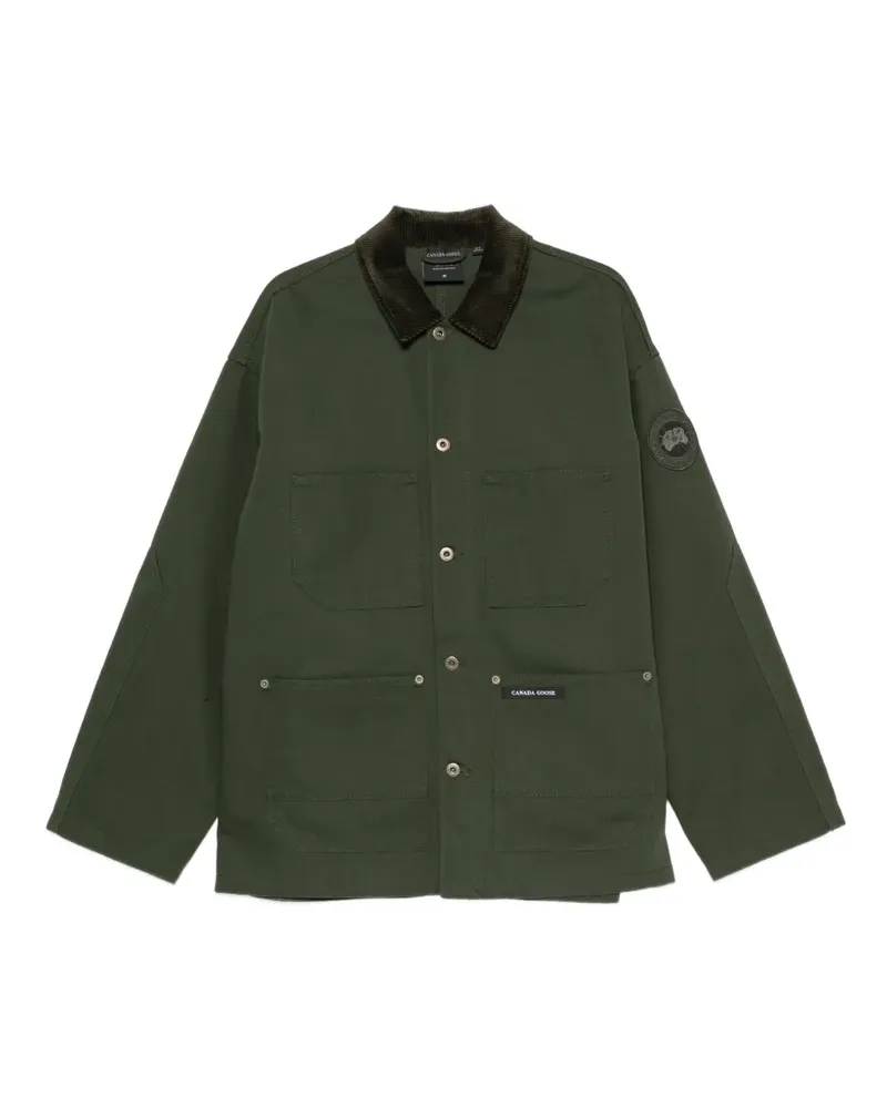 Canada Goose Beaumont corduroy-collar coat - Grün Grün