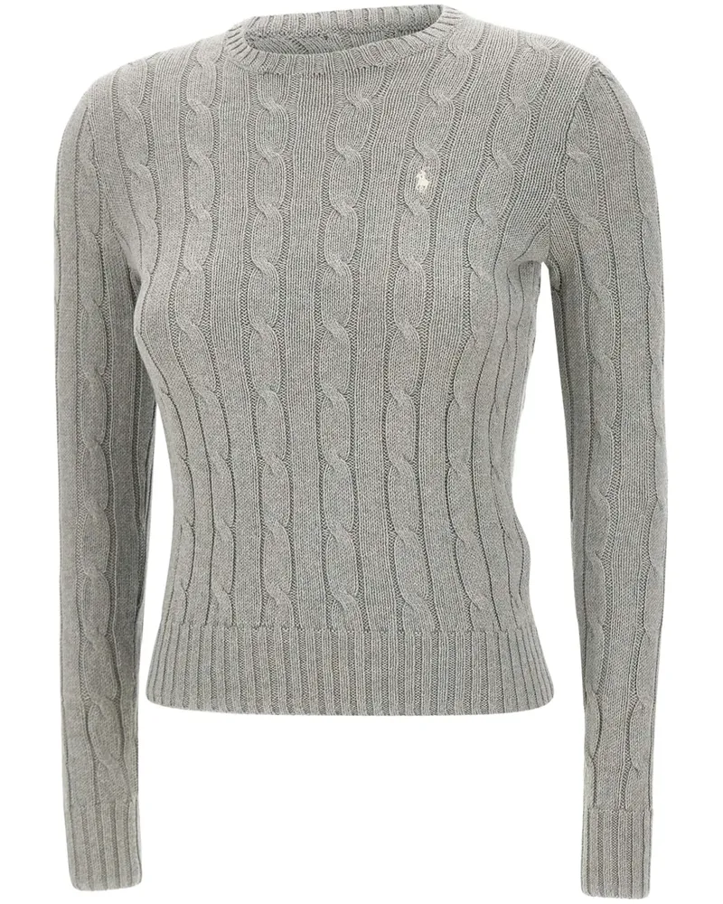 Ralph Lauren Pullover mit Zopfmuster - Grau Grau