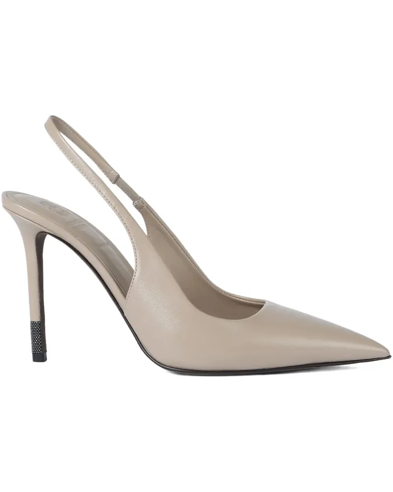 Brunello Cucinelli Spitze Slingback-Pumps - Grau Grau