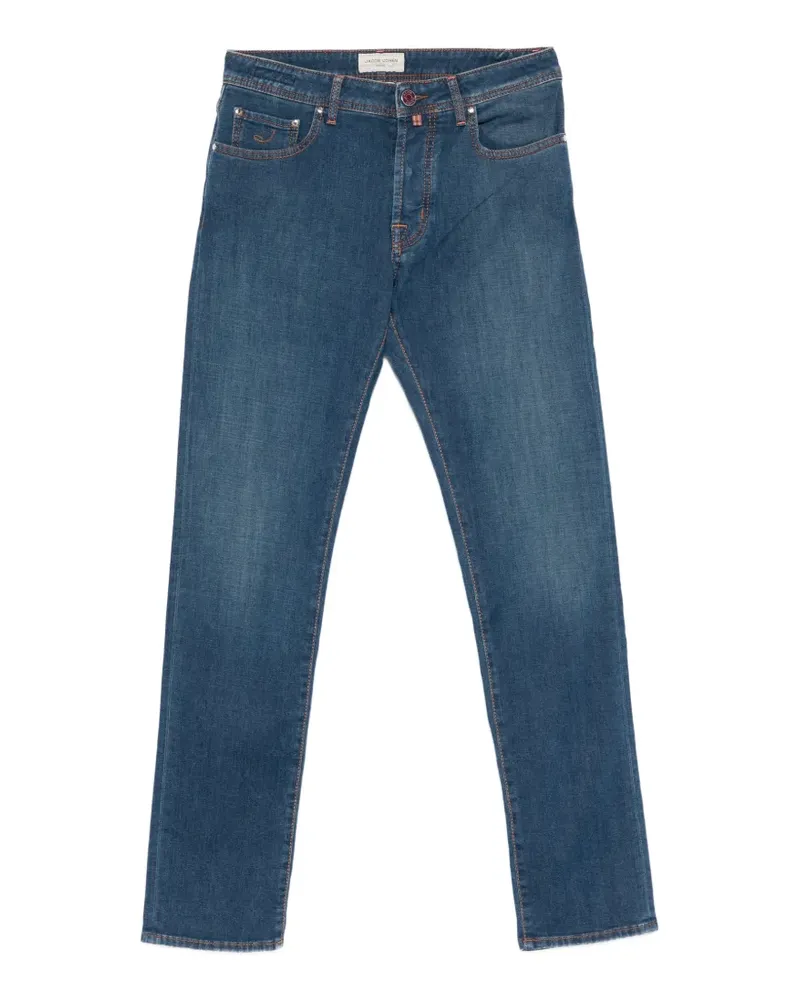 Jacob Cohën five-pocket straight denim jeans - Blau Blau