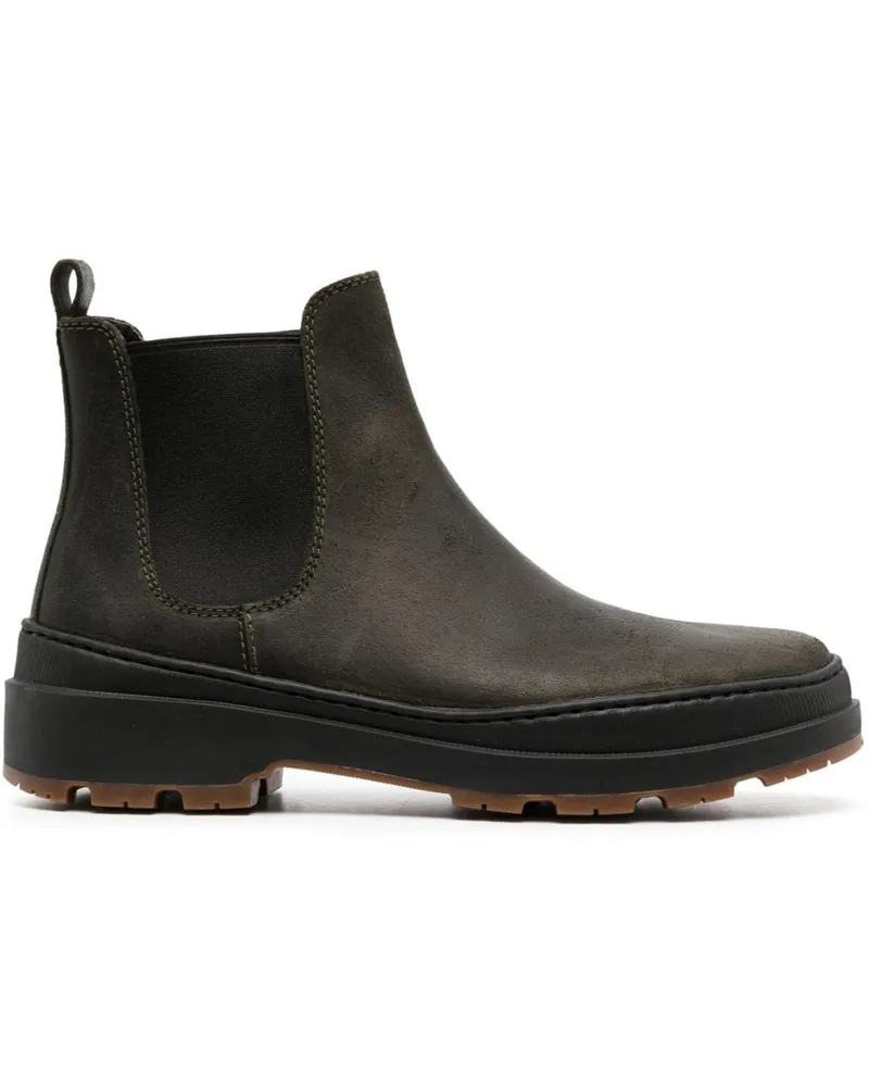 Camper Brutus Trek Chelsea-Boots Grün