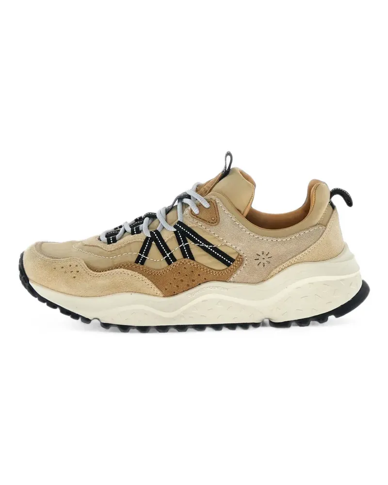 Flower MOUNTAIN Sanchia Uni panelled sneakers - Nude Nude