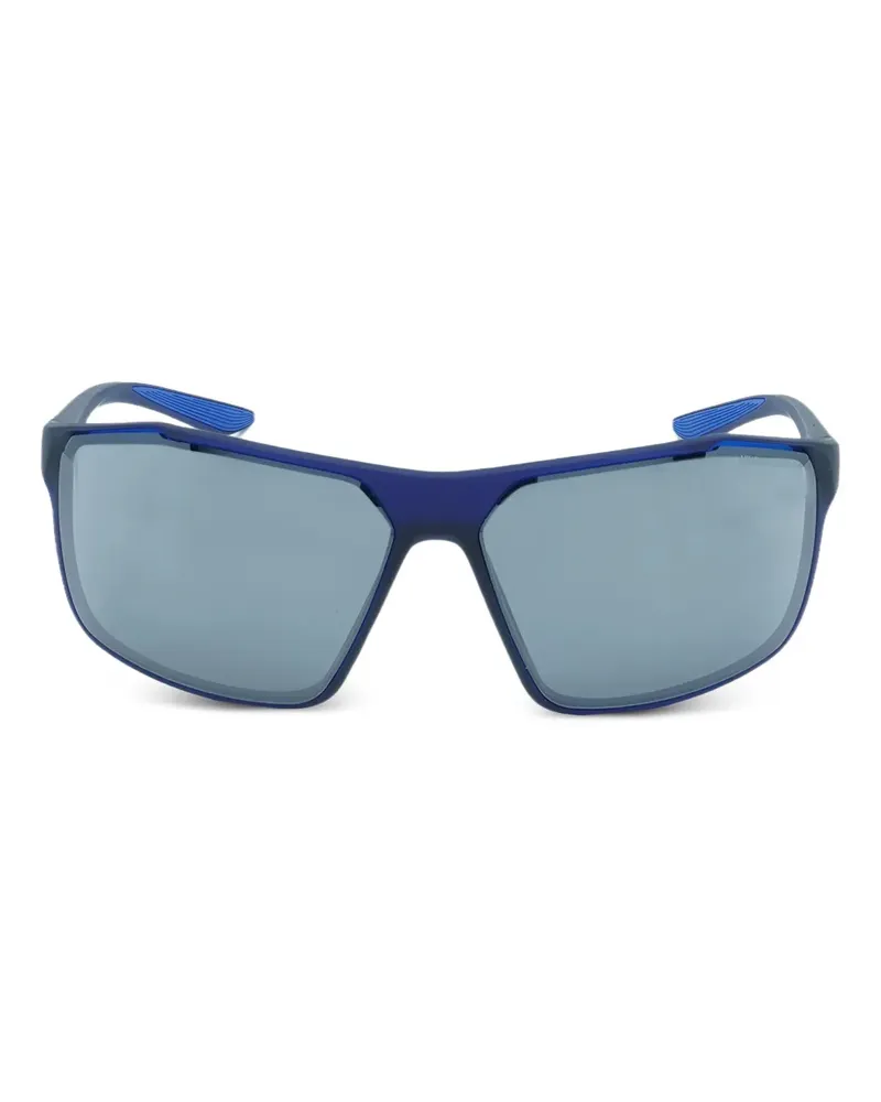 Nike Windstorm Sonnenbrille mit eckigem Gestell - Blau Blau