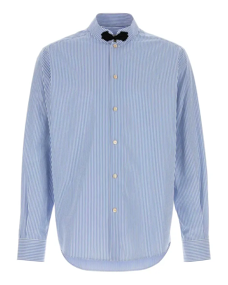 Valentino Garavani Gestreiftes Hemd - Blau Blau