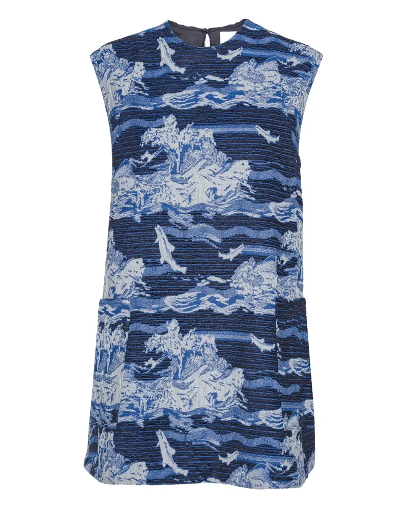Henrik Vibskov Ärmelloses Kleid - Blau Blau