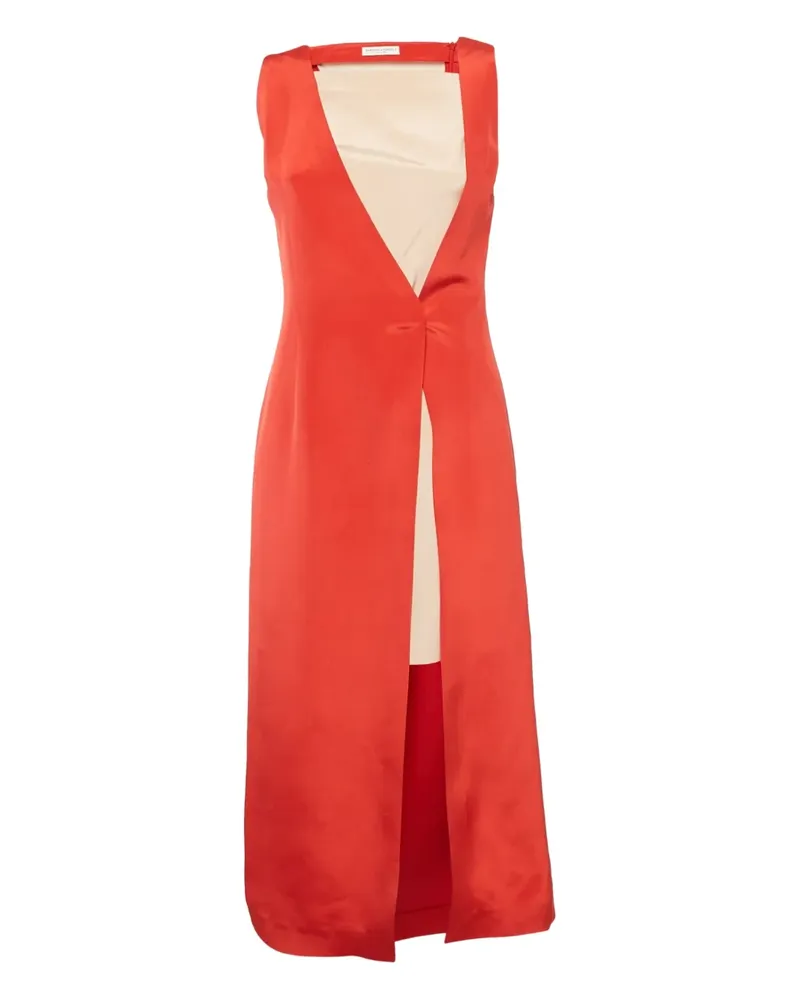 Barbara Casasola Pre-owned Kleid aus Satin - Rot Rot