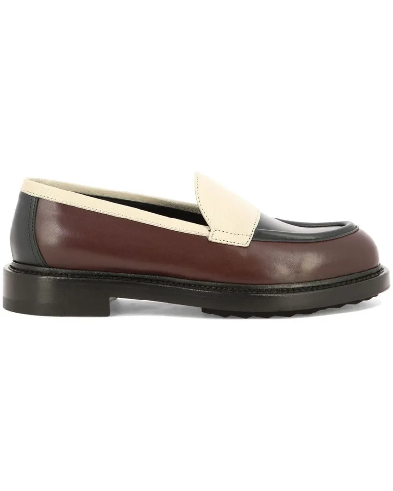 Pierre Hardy Loafer mit Einsätzen Rot