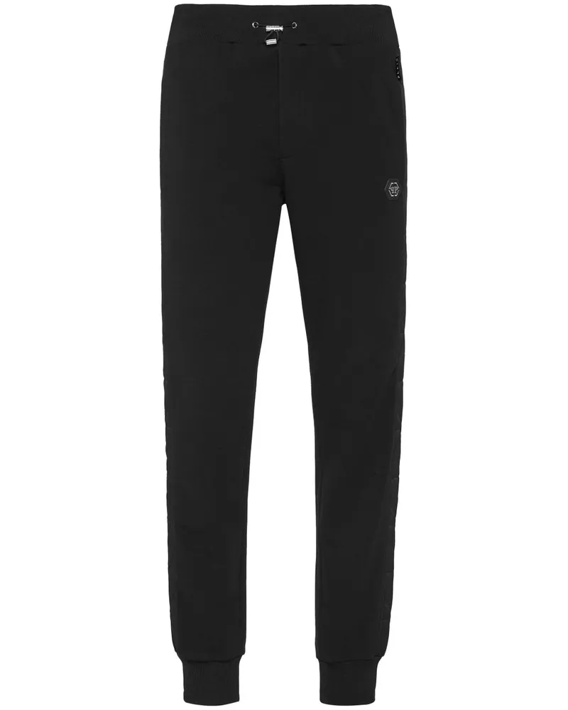 Philipp Plein Gefütterte Sporthose - Schwarz Schwarz