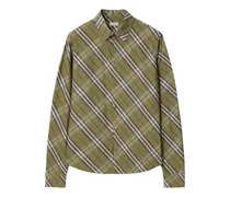 Kariertes Hemd - Grün