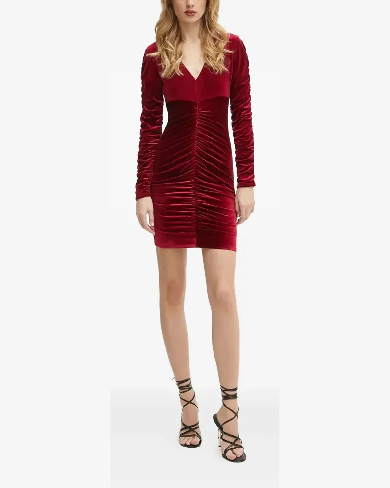Guess Langärmeliges Minikleid - Rot Rot