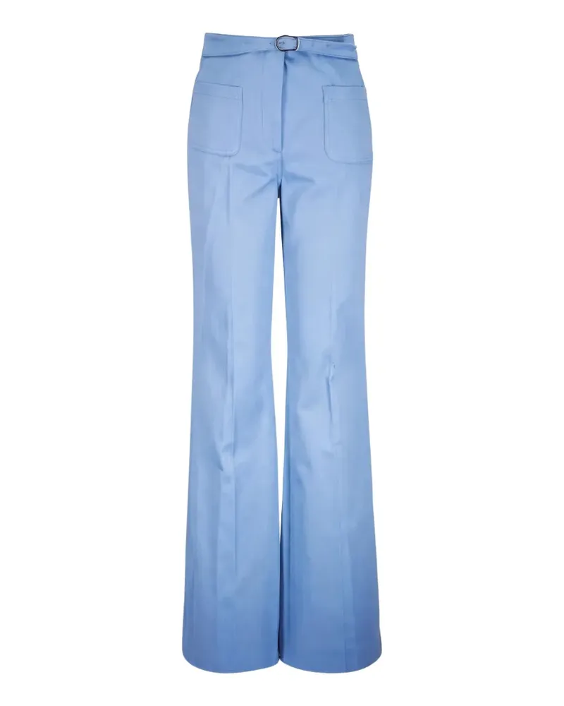 Dorothee Schumacher Wide-Leg-Hose mit Gürtel - Blau Blau