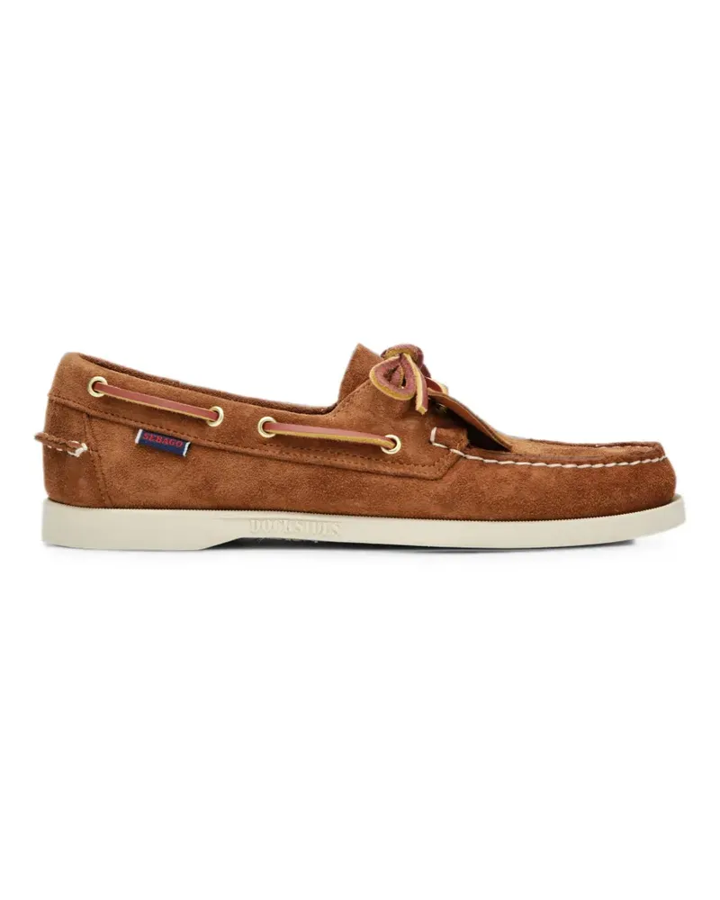 Sebago Portland Artisan Segelschuhe - Braun Braun