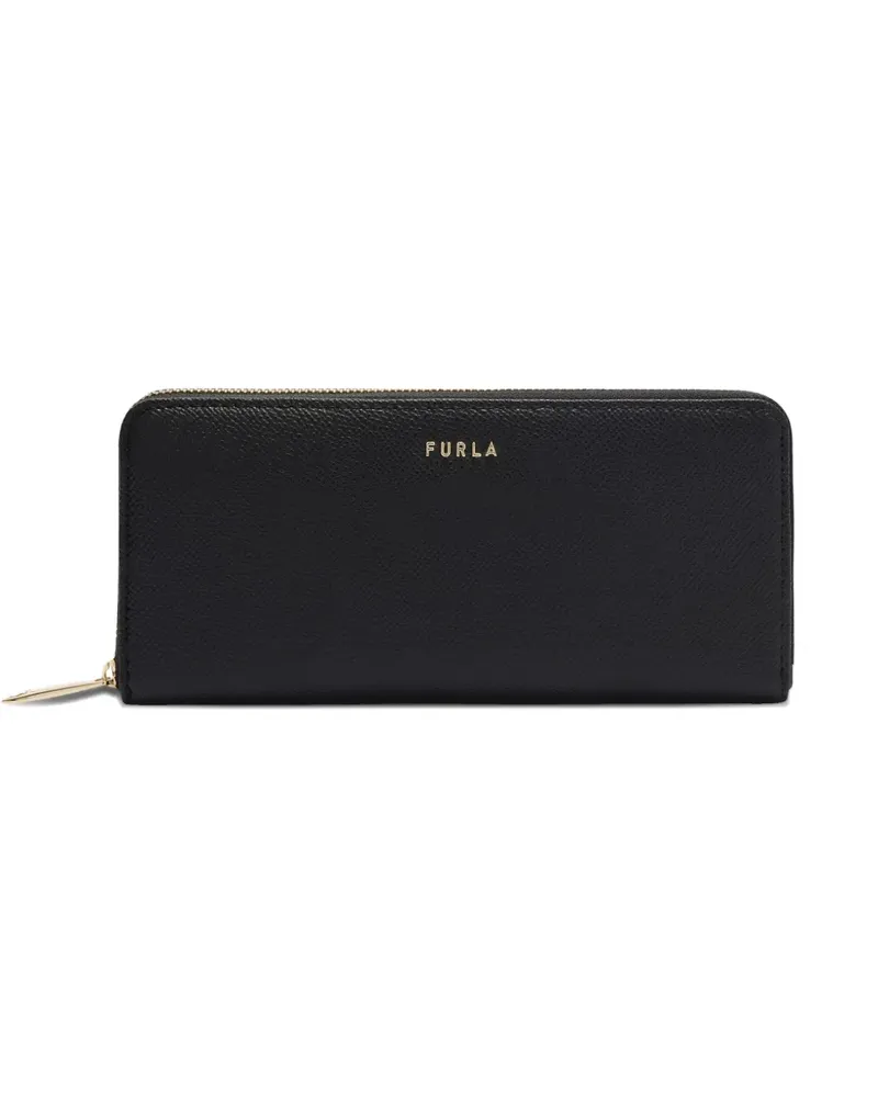 Furla Classic zip-around wallet - Schwarz Schwarz