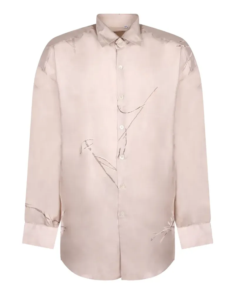 Costumein Hemd in Distressed-Optik - Nude Nude