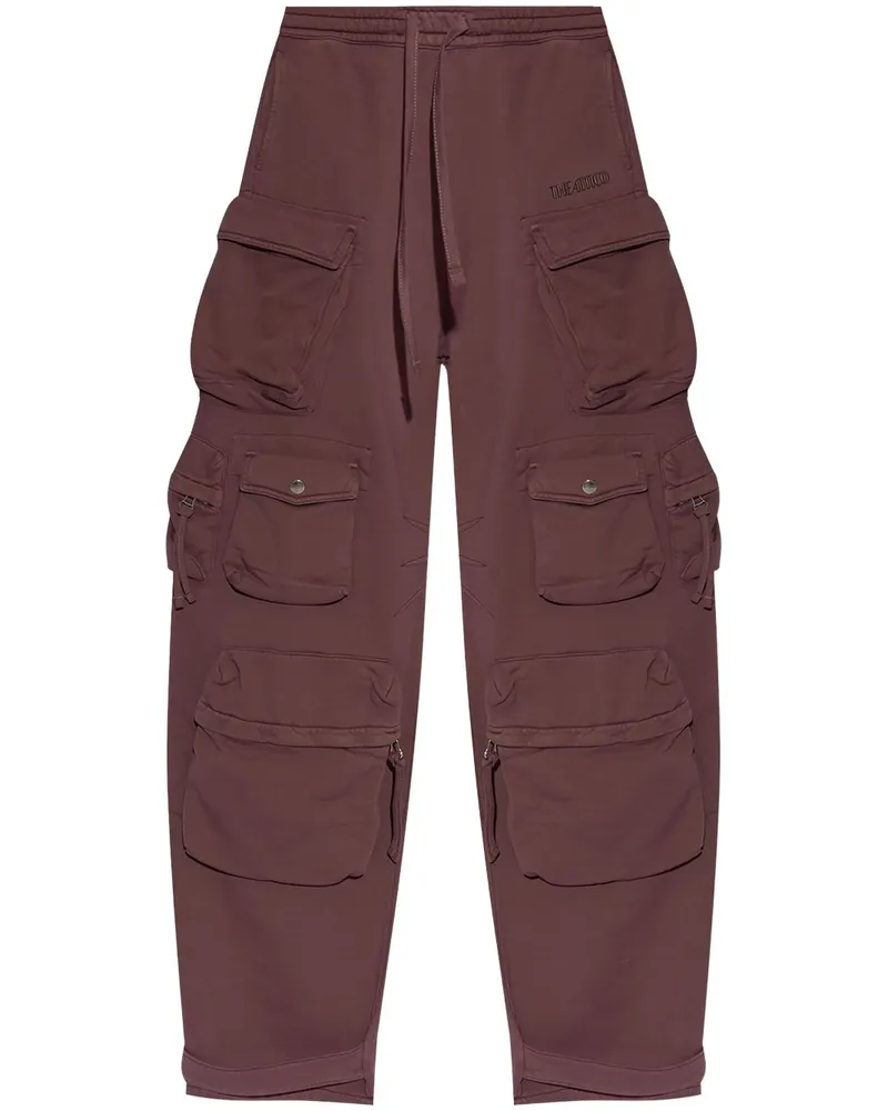 ATTICO Cargohose mit Streifendetail - Violett Violett