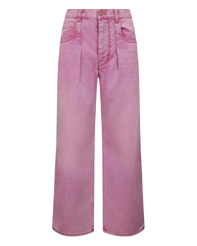 Isabel Marant Jeans mit Bundfalten - Rosa Rosa