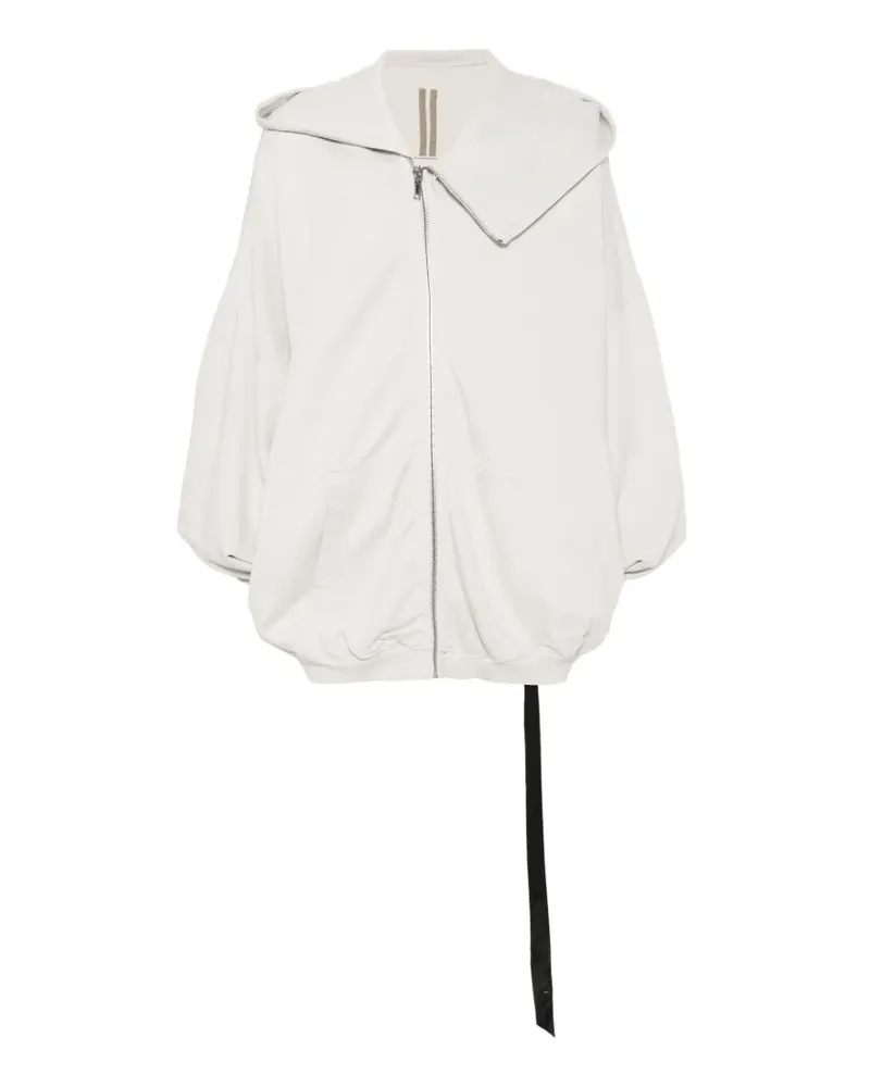 DRKSHDW by Rick Owens Mountain Hun Kapuzenjacke mit asymmetrischem Reißverschluss - Nude Nude