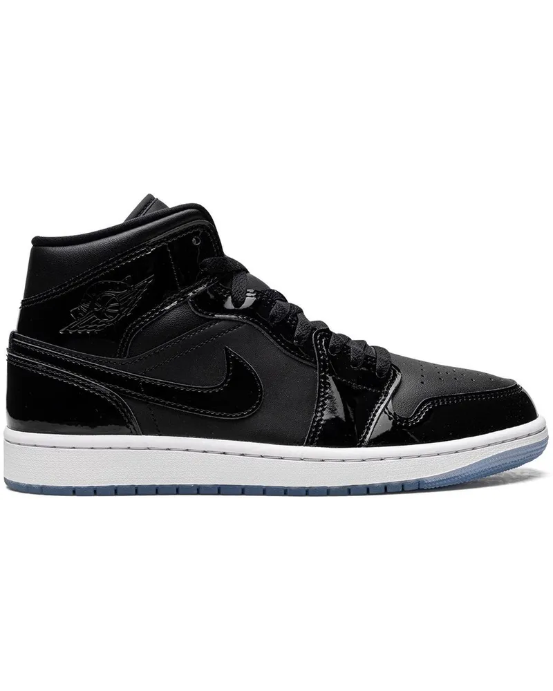 Jordan Air  1 Mid SE Space Jam Sneakers - Schwarz Schwarz