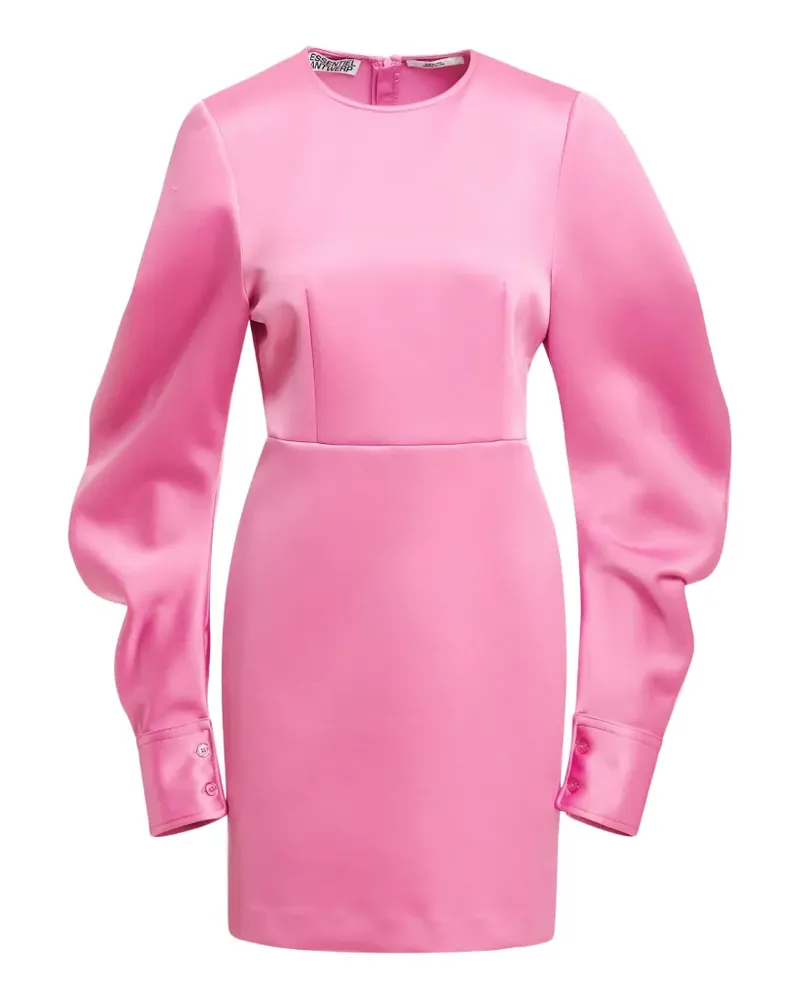 Essentiel Kori banana-sleeved shift mini dress - Rosa Rosa