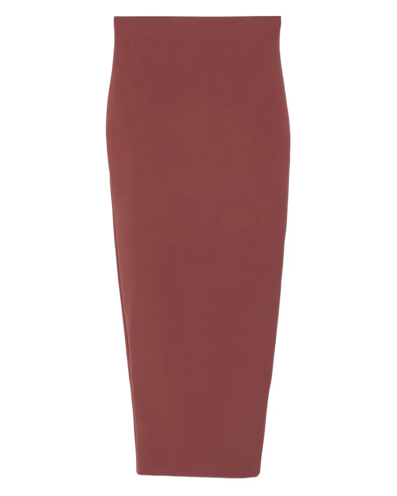 Rick Owens Mittellanger Bleistiftrock - Rosa Rosa
