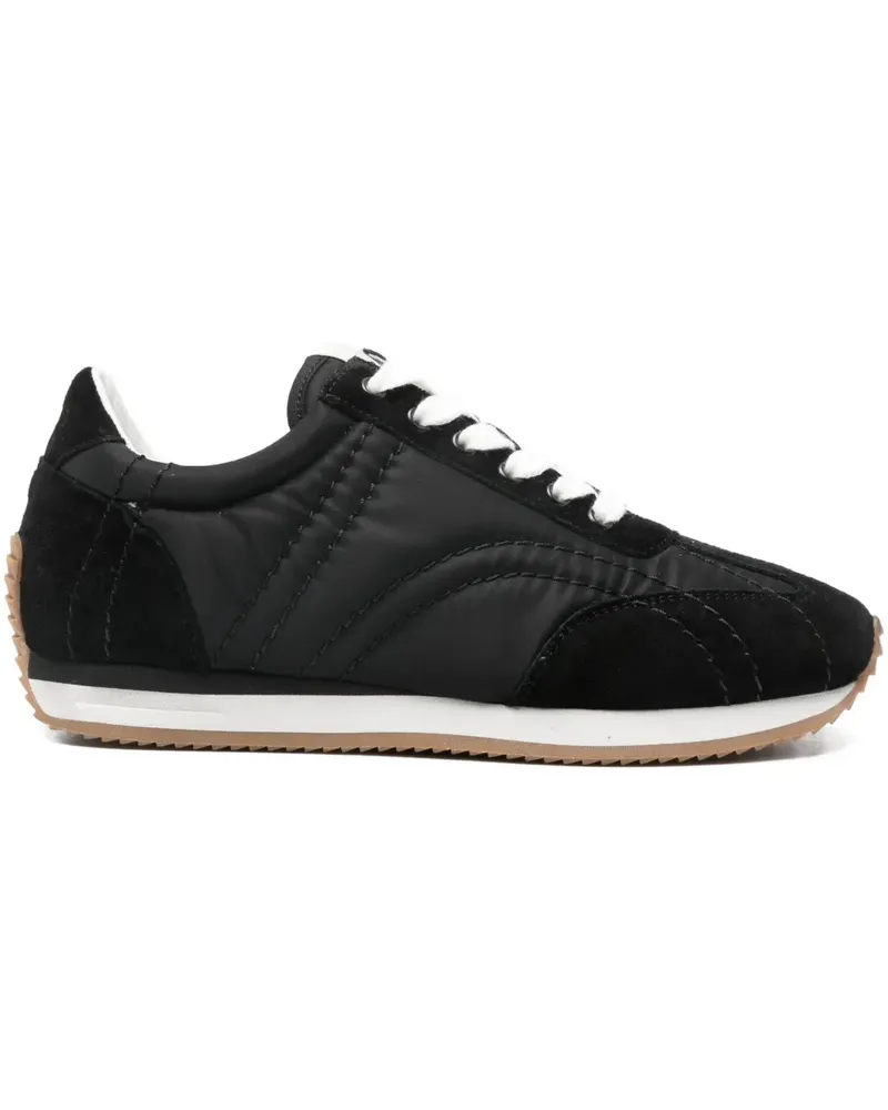 Totême Gepolsterte Sneakers - Schwarz Schwarz