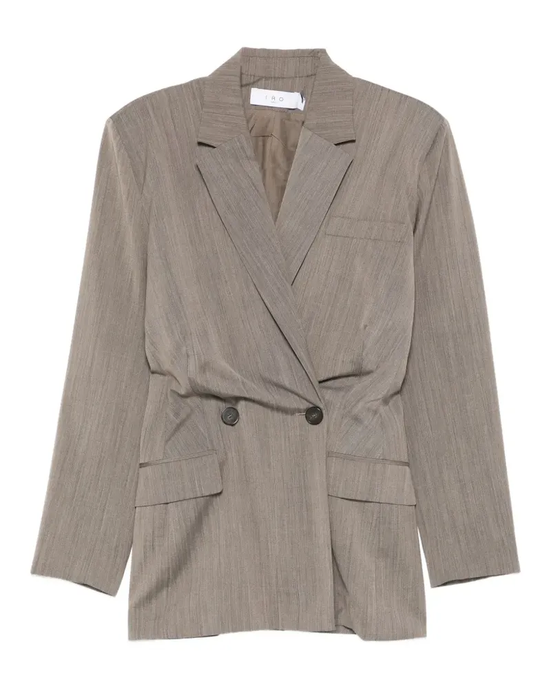 IRO double-breasted blazer - Nude Nude