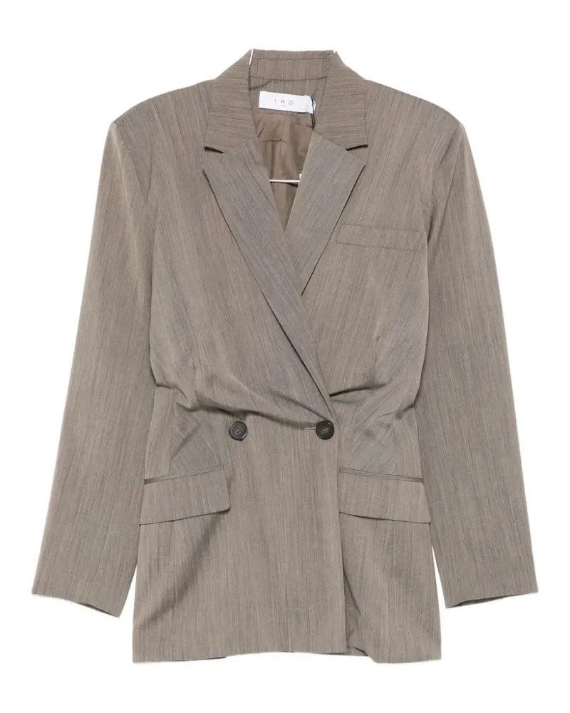 IRO double-breasted blazer - Nude Nude