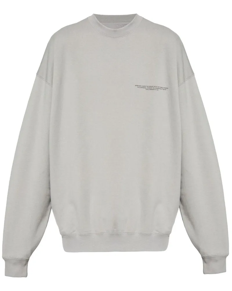 Y-3 Sweatshirt mit Rundhalsausschnitt - Grau Grau