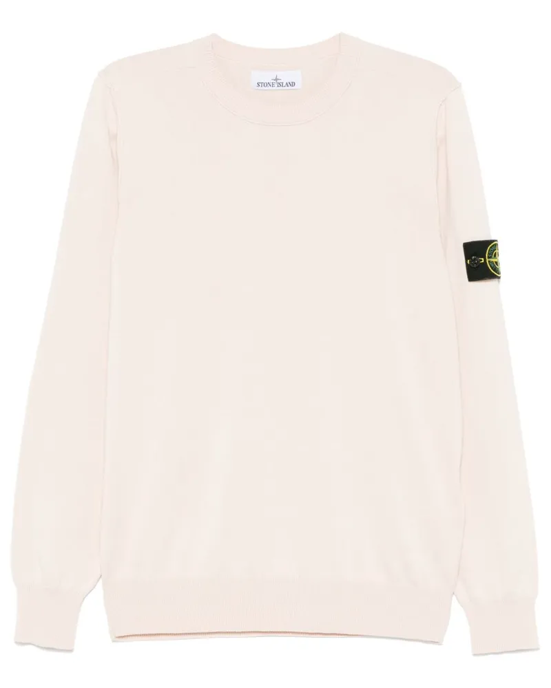 Stone Island Fein gestrickter Pullover - Rosa Rosa