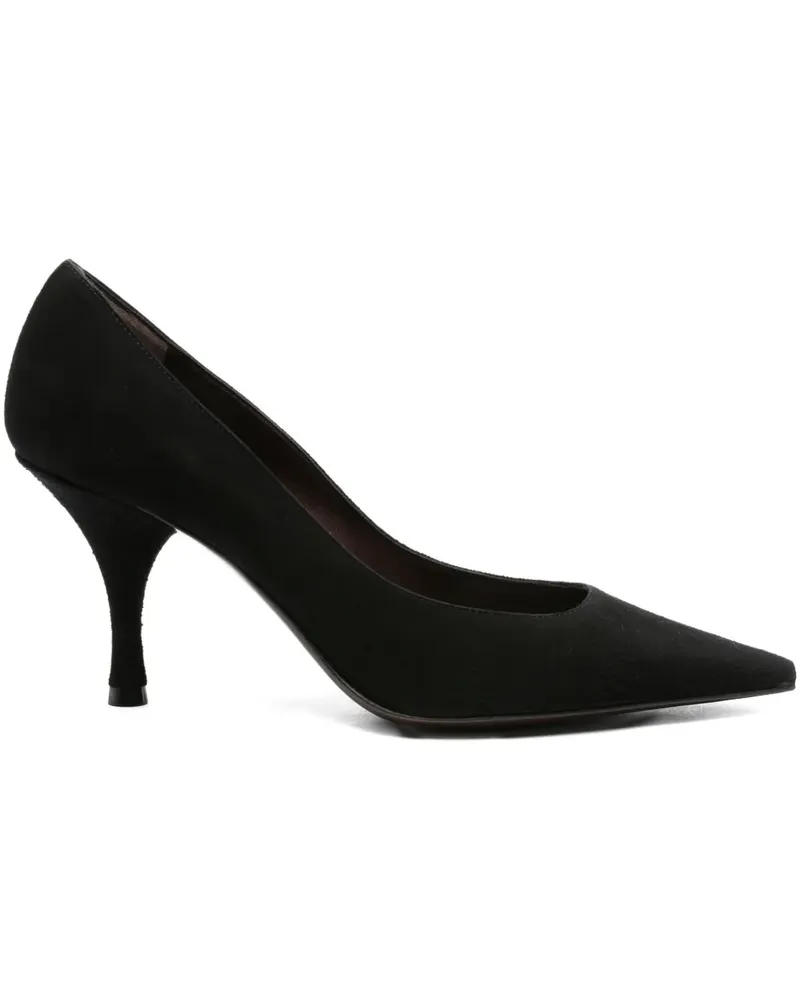 FESTA Milano Pumps mit spitzer Kappe 80mm - Schwarz Schwarz