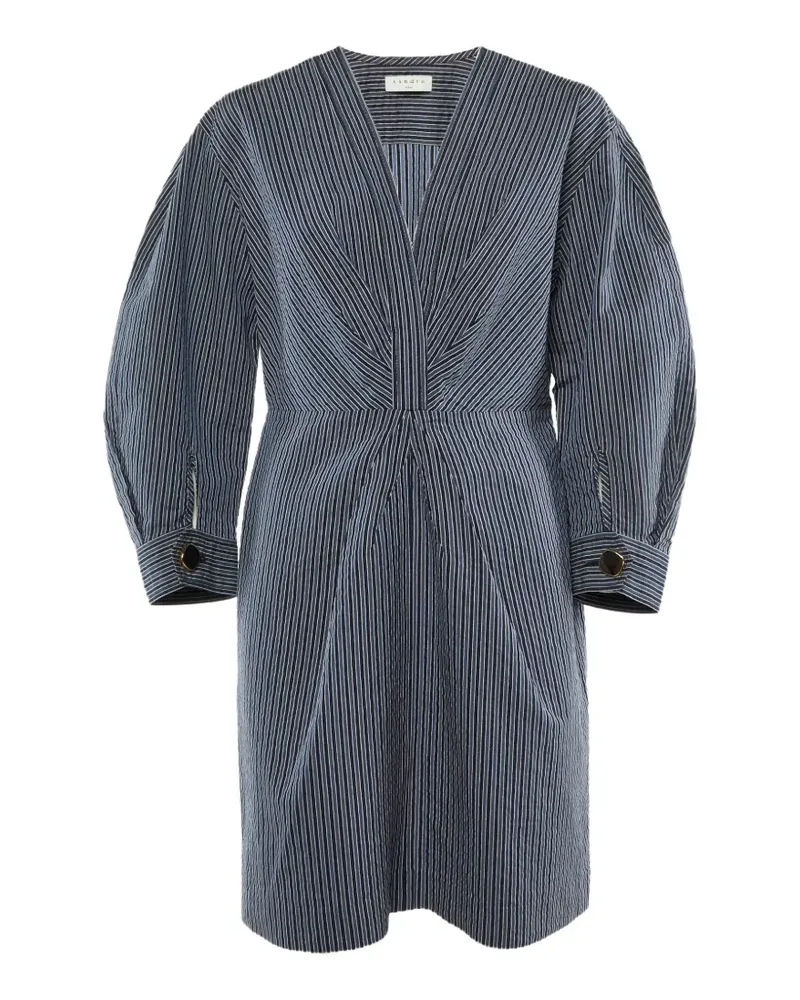 Sandro Gestreiftes Kleid - Blau Blau