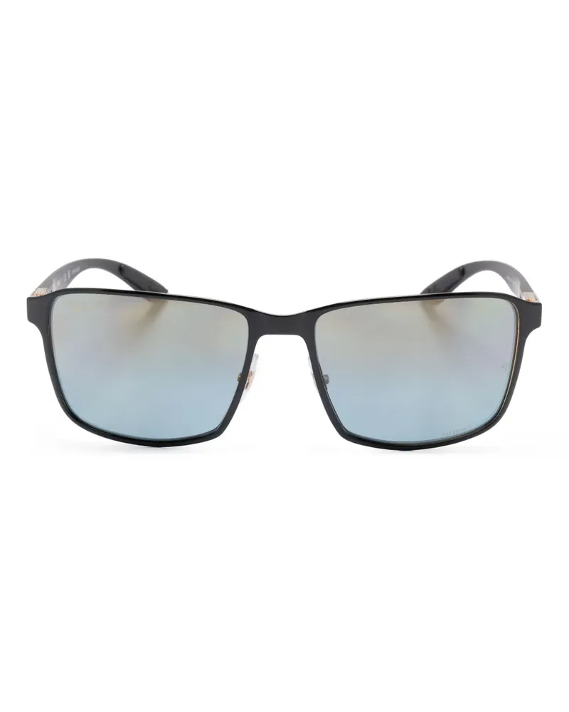 Ray Ban RB3721CH Chromance Sonnenbrille - Schwarz Schwarz